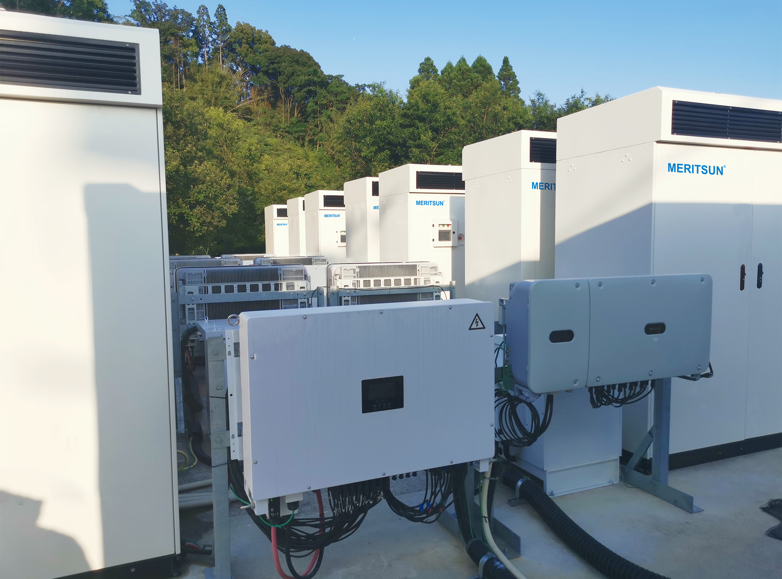 MERITSUN CUSTOMIZED BESS 200KWH LIFEPO4 BATTERY BANK FOR COMMERCIAL